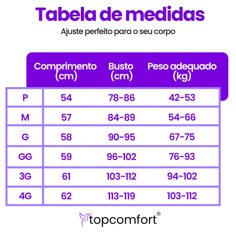 Camiseta TopComfort™ - Sutiã Embutido e Tecido Respirável - [PAGUE 1 E LEVE 2]